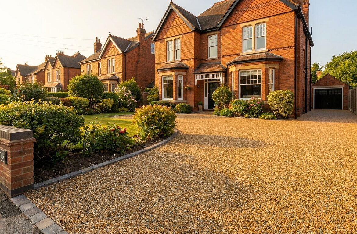 Resin bound driveways in Leicester